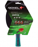 Ракетка для настольного тенниса 3* Astra, коническая Roxel УТ-00015357